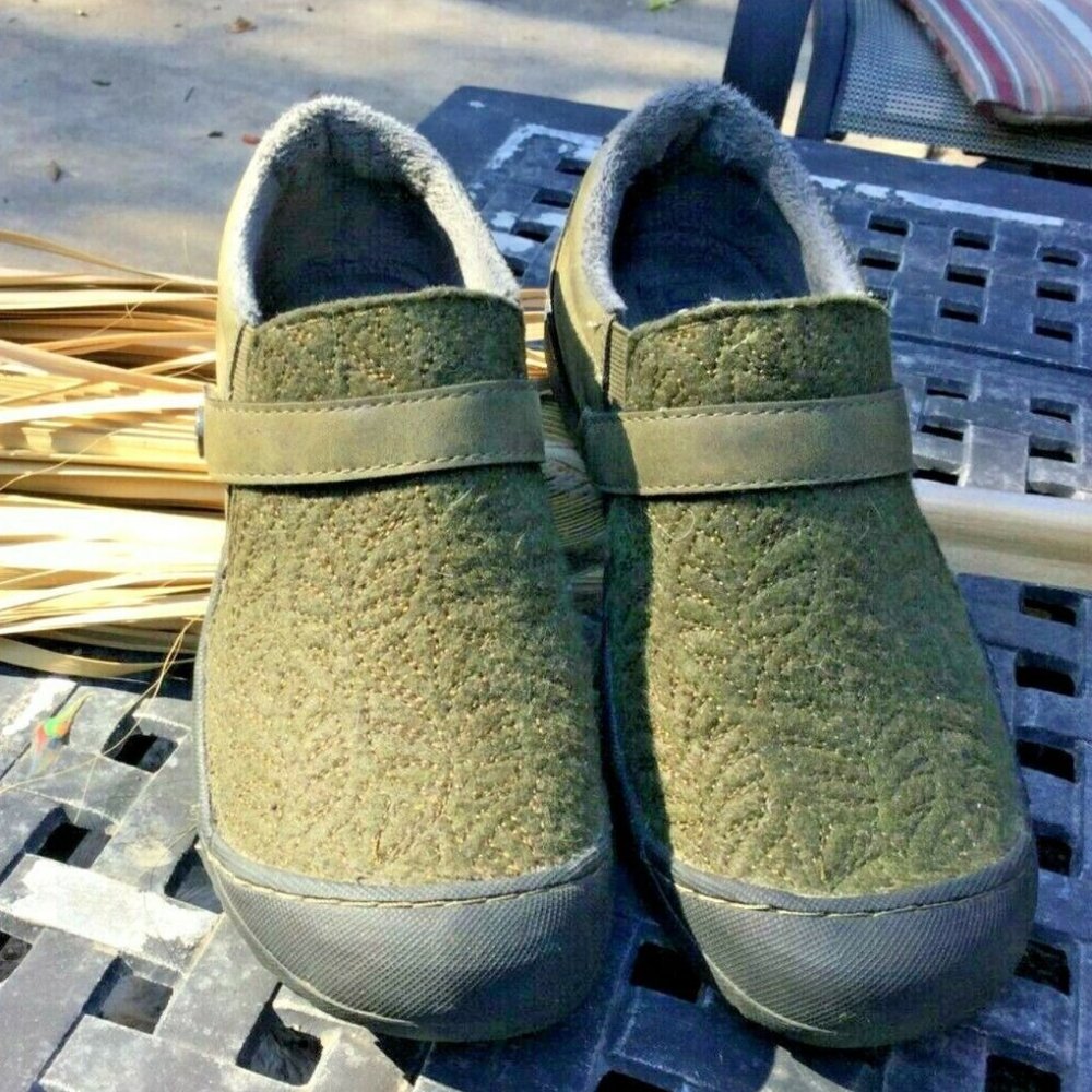JBU Jambu Blakely Sz 9-EUC-Vegan-Wool Upper-Olive